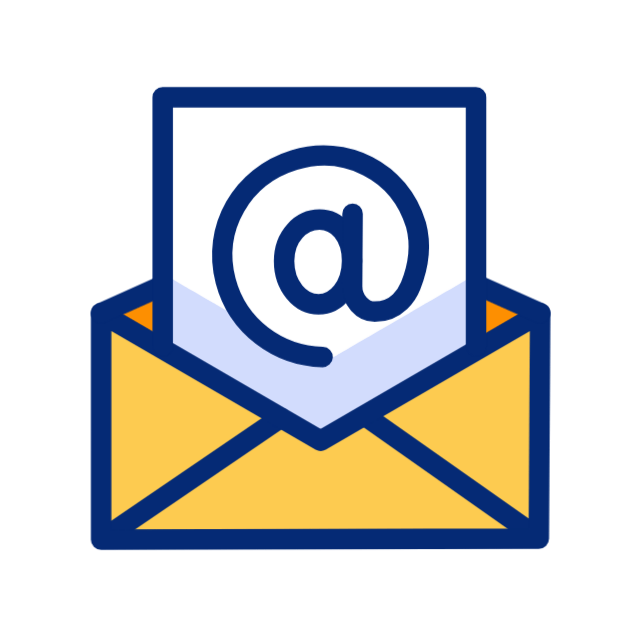 logo d'un mail animé